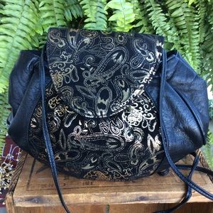 Californian Leather Shoulder Strap Bag.